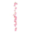 thumbnail image 2 of Cheers.US Artificial Cherry Blossom Garland Hanging Vine Silk Garland Silk Artificial Flower Faux Garland for Wedding Garden Arch Wall Home Party Decor, 2 of 7
