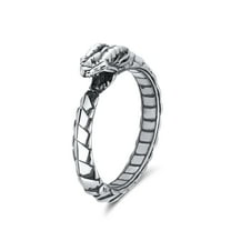 Dragon Bracelet for Women or Men Stainless Steel Punk Gothic Bangle Ginger Lyne Collection