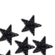 thumbnail image 2 of 6 parches para ropa con diamantes de imitación para planchar y coser, diseño de estrella Negro, 2 of 8