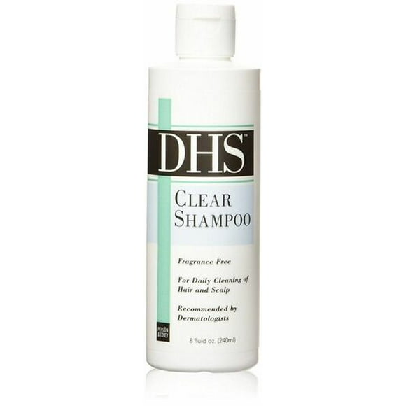 DHS Shampoing Transparent Sans Parfum 8 oz