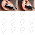 thumbnail image 2 of 10 Piezas Gancho En Oreja Auricular Inalámbrico Clip Piezas De Auriculares Auriculares Clear 6.0mm T, 2 of 8