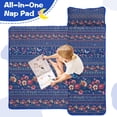 thumbnail image 4 of Pioneer Flower Floral Print Pattern Toddler Nap Mats for Kids Preschool,Sleeping Mat Bag or Kids,Toddler Sleeping Bag,Toddler Nap Mat or Daycare, 4 of 6