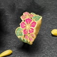 thumbnail image 4 of Ross-Simons Italian Multicolored Enamel Flower Ring in 14kt Yellow Gold, Women's, Adult, 4 of 6