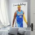 thumbnail image 3 of Carmelo Anthony Basketball Art Posters Canvas Poster Wall Art Picture Prints Hanging Photo Gift Decor Home Posters Artworks 16x24inch(40x60cm), 3 of 6