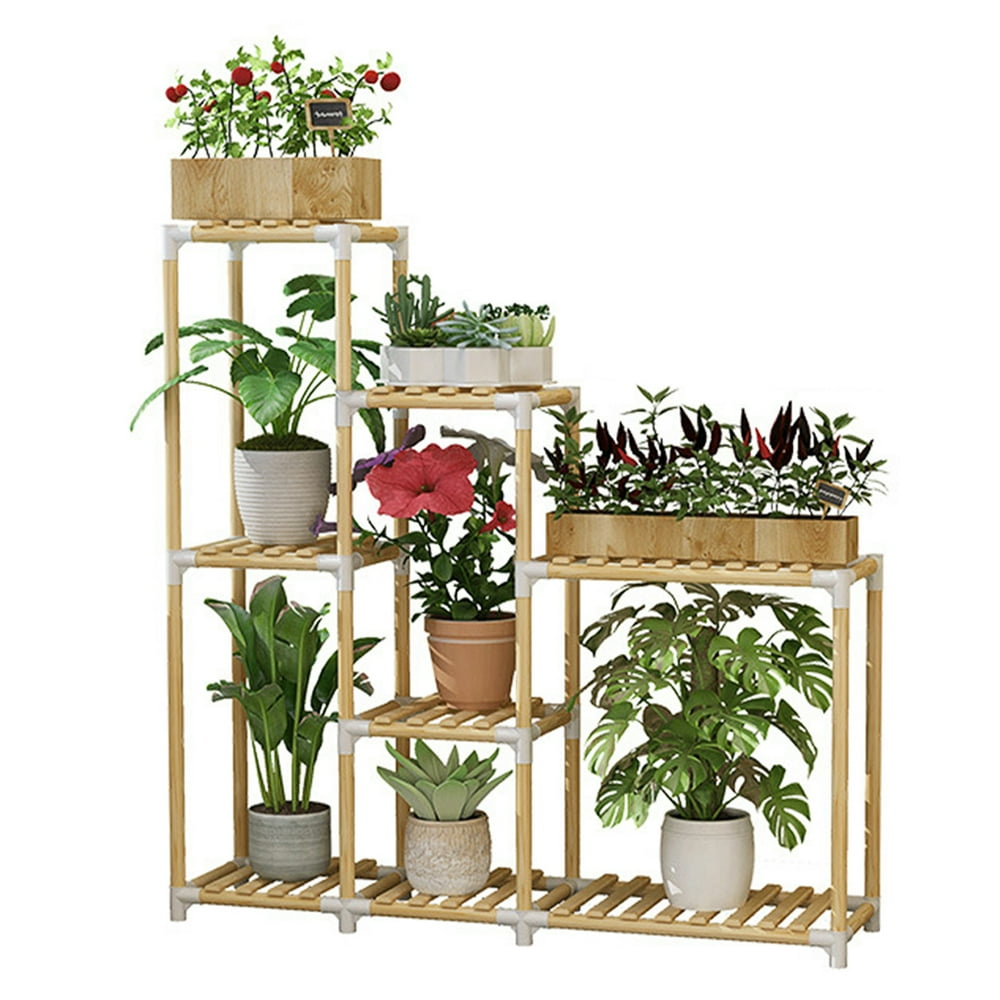 Modern Multi Tier Indoor Outdoor Garden Plant Stand 