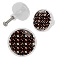 thumbnail image 2 of 4 Pcs Halloween Knobs for Kitchen Cabinet Cupboard Dresser Bookcase Drawer Pulls Handles Round Home Decor, 2 of 5