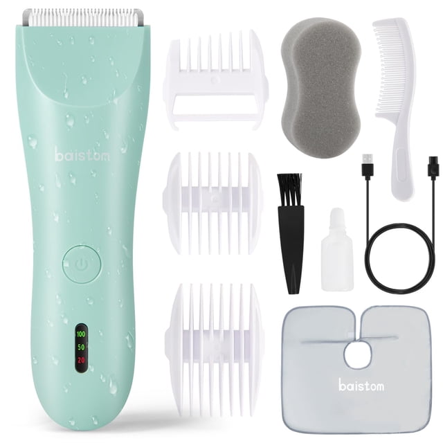 Cortapelos para bebés Baistom, silenciosos, impermeables y recargables