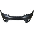thumbnail image 3 of PET-U ront Bumper Cover Replacement for Journey 2011-2016 without spray holes Primed 5YB55TZZAB CH1000A06C, 3 of 6