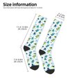 thumbnail image 5 of Daiia Sports Socks Cartoon Sea Creatures Printed Novelty Crew Socks for Men Women Knee High Socks Cotton Socks Soft & Breathable Support Unisex Socks, 5 of 9