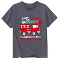 thumbnail image 3 of Big Brother T Shirt Boys Cartoon Car Printed Casual Stylish Short Sleeve T Shirt Top Size 6 Y-7 Y, 3 of 3