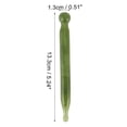 thumbnail image 2 of 1 Pc Rodillo Facial Duradero para Mujeres para Salón de Belleza, Vacaciones, Baño, Viaje, Resina, Cera de Abeja, Verde, 2 of 3