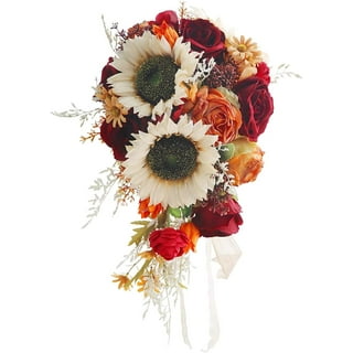 ZPAQI Flower Bouquet Holder Floral Handle Wedding Bridal Bouquet