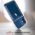 thumbnail image 3 of Allytech Case for iPhone 12(6.1 inch 2020), iPhone 12 Pro Case and Cover with Card Holder, Silicone Scratch Resistant Soft TPU Shock-Absorbing Rugged Case for Apple iPhone 12 Pro/iPhone 12, Clear, 3 of 6