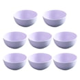 thumbnail image 1 of Dinnerware Set 8Pcs Cereal Bowls Dishwasher & Microwave Wheat Bowls Easy to Clean Lightweight Desserts & Soup Bowl Portable for Picnics ，Snack Plastic Bowls Set，Multi Color, 1 of 9