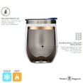 thumbnail image 5 of Modern Elegance St Patrick's Day Leprechaun Juice | Shamrock | Insulated Wine Tumbler | 12oz with Steel Straw | St. Patrick's Day Cups | Lucky mug | Irish gifts, 5 of 5