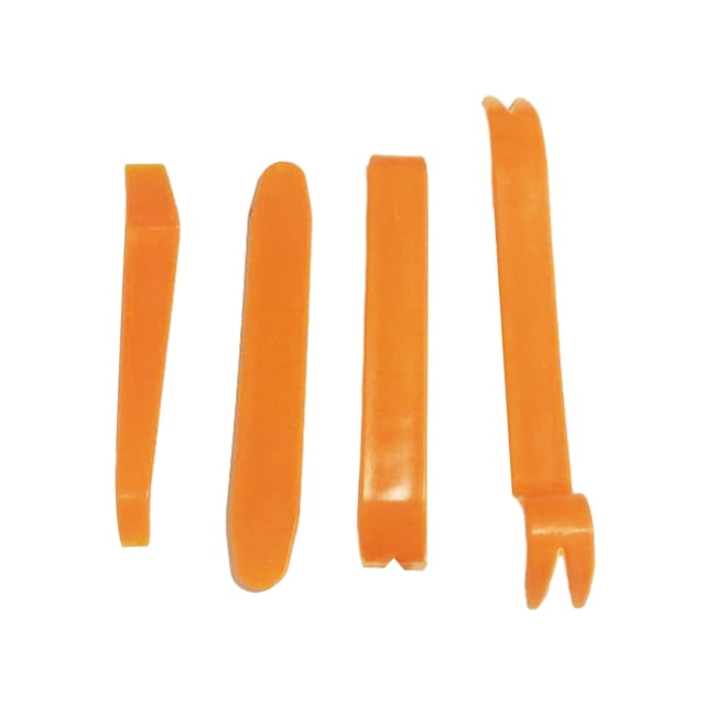 ZheElen 4 Pieces Plastic Automobile Trim Removal Tool Portable Hand Held Ergonomic Heavy Duty Professional Radio Audio Installer
