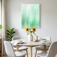 thumbnail image 5 of Canvas Wall Art, Green Ombre Framed Canvas Prints for Bedroom Living Room, Modern Abstract Gradient Minimalist Art Gallery Wrapped Wall Decor for Home Office, Gifts, 12"x18" Ship Next Day, 5 of 7