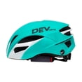 thumbnail image 4 of Casco de bicicleta para mujer y hombre, con visera desmontable y resistencia a los golpes, ajustable. Azul, 4 of 9
