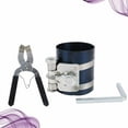 thumbnail image 3 of y Piston Installation Tool Adjustable Ratchet Piston Ring Compressor Mounting Tool for Auto, 3 of 4