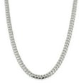 thumbnail image 1 of Sterling Silver 7.8mm Polished Domed Curb Chain (Weight: 88.2 Grams, Length: 26 Inches), 1 of 4
