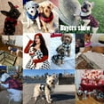 thumbnail image 5 of Dog Hoodie Dog Sweaters with Hat, Classic Plaid Dog Pet Clothes Sweaters Puppy Pullover Pet Winter Clothes for Small and Medium Dogs Cats, 5 of 5