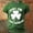Green, variant on Saint Patrick's Day Graphic Tee for Everyday Casual Wear - Comfortable Short Sleeve Irish Theme Print Men's T Shirt