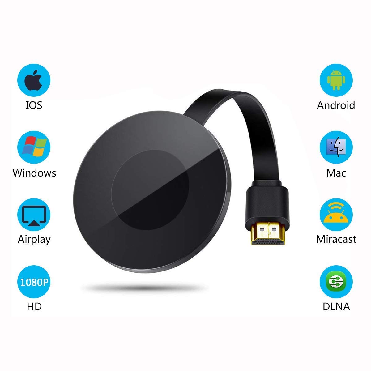 Wireless HDMI Display Adapter 4K 1080P WiFi HDMI Dongle Receiver For 