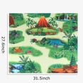 thumbnail image 5 of KYAIGUO Kids Realistic Dinosaur World Toys Toddler Baby Dinosaur Toys with Play Mat for 3+ Years Old, 5 of 6
