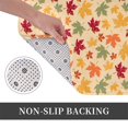 thumbnail image 6 of Gukieu Autumn Maple Leaves Print Dust-proof Floor Mats, Water-absorbent and Non-slip Flannel Door Mats 16x24in, Home Decoration Suitable for Kitchen, Bathroom, Garage, 6 of 7