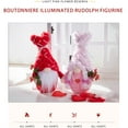 thumbnail image 6 of LED Light Up Faceless Doll Adjustable Brightness Valentine's Day Plush Decors, 6 of 19