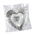 thumbnail image 5 of oshhni High Brightness Bird Deterrent Modern Heart Shaped for Lawn Farmland Balcony Silvery, 5 of 9