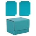 thumbnail image 4 of Caja de baraja de cartas coleccionables, álbum, contenedor resistente, tarjetas deportivas, funda, soporte para tarjetas azul shamjiam Estuche para baraja de cartas coleccionables, 4 of 7