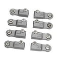 thumbnail image 4 of HILABEE Tie Rod Ball Head Aluminum Alloy Lightweight Compact Dimension Link Rod Ends Grey, 4 of 9