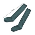 thumbnail image 6 of Eoperou 1 Pair Japanese Style High Elasticity Sports Socks Winter Solid Color Long Cotton Socks, 6 of 8