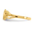 thumbnail image 4 of Bague Licorne Polie Or Jaune 14 Carats pour Femmes, 4 of 5