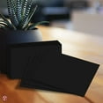 thumbnail image 3 of Blank Index Flash Note Cards | Black Colored Cardstock For DYI Greeting & Invitation etc. | 50 Cards Per Pack | 3 x 5, 3 of 5
