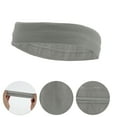 thumbnail image 3 of Unique Bargains 1 Set Breathable Headband with Wristband Sweat Headband for Sport Gray, 3 of 6