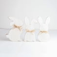 thumbnail image 4 of 3pcs Easter Bunny Wooden Craft Rabbit Shape Wood Cutouts for Painting Drawing, 4 of 8