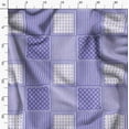 thumbnail image 3 of Soimoi Minky Purple Fabric By the Yard - 56 Inch Wide -Geometric Material - Artistic and Modern Patterns for Various Uses Printed Fabric, 3 of 6