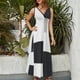 thumbnail image 2 of Abstract Geometrical Vestido Sin Mangas Para Mujer, Traje De, Ropa De Cumpleaños, Verano, 2 of 5