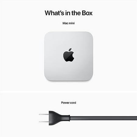 Apple - Mac mini Desktop - M2 Chip - 8GB Memory - 256GB SSD (Latest Model) - Silver