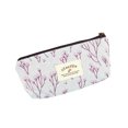thumbnail image 2 of Matsuzay Bolso cosmético floral de moda para los viajeros de moda Cremallera de lona Estuches de lápices con cremallera Flor Carpetas de archivos azul claro, 2 of 6
