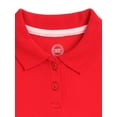 thumbnail image 2 of Wonder Nation Toddler Girls Polo Shirt, Sizes 2T-5T, 2 of 3