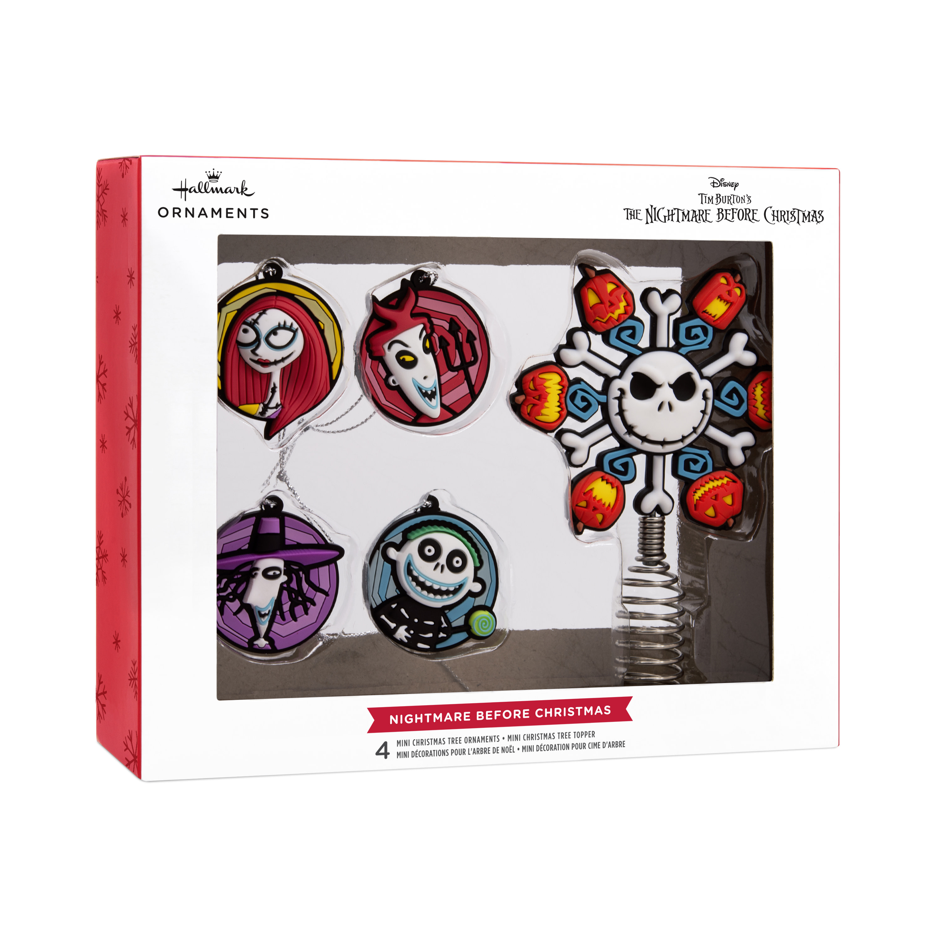 Hallmark Disney Nightmare Before Christmas Tree Topper & Ornaments photo 3