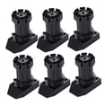 thumbnail image 4 of Raindrops 1 Set Adjustable Black Cabinet Feet for Sofa, Tea Table, Furniture Legs Replacement, 4 of 8