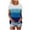 Fall Clothes Blue, variant on Womens Summer Tops, Short Sleeve Shirts for Women Fashion Loose FIt Ombre Tie Dye Patchwork Crewneck T-Shirts