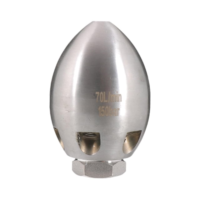 stanreset Sewer Jet Nozzle G1/2 G3/8 Female Thread 40L Tips Cleaning Steel Pressure Washer 70L