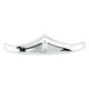 thumbnail image 3 of Extremidad de la motocicleta Chrome decorativo para viajar Durable Reemplazo, borde de ataque de vanguardia Sharpla Recorte de acento de borde, 3 of 8