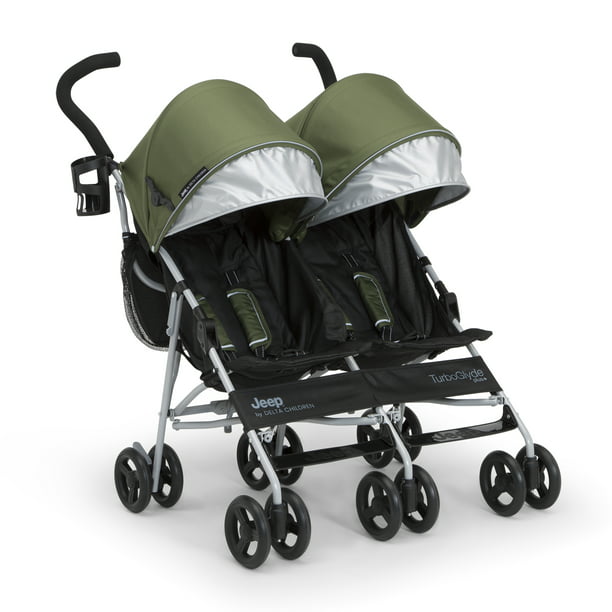 delta-children-lx-side-by-side-double-stroller-gray-walmart