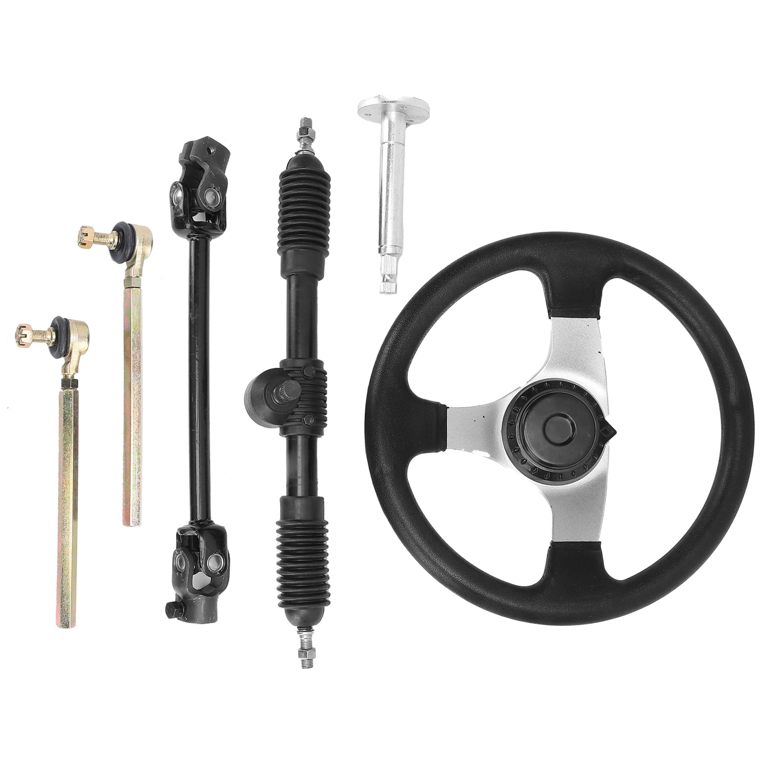 Buy Spptty Steering Wheel Shaft,Steering Wheel Tie Rod Rack Go Kart